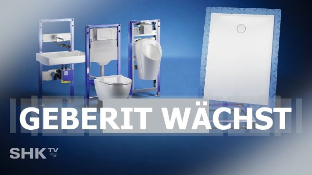 Geberit wächst trotz Marktkrise
