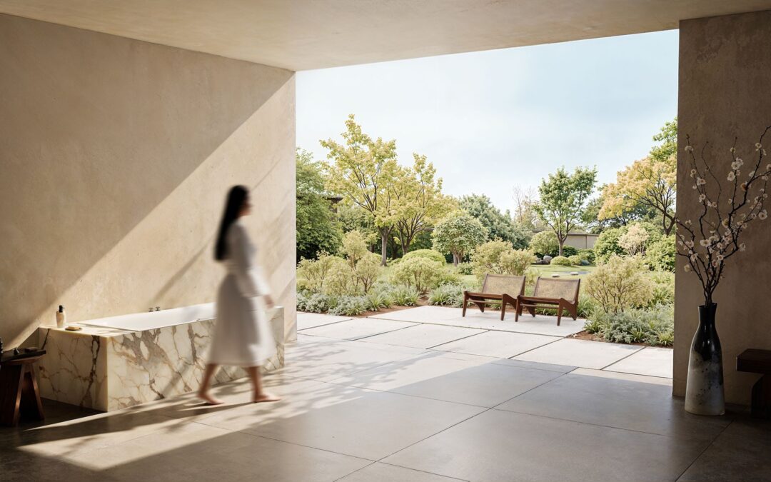 Baderitual in einer neuen Dimension