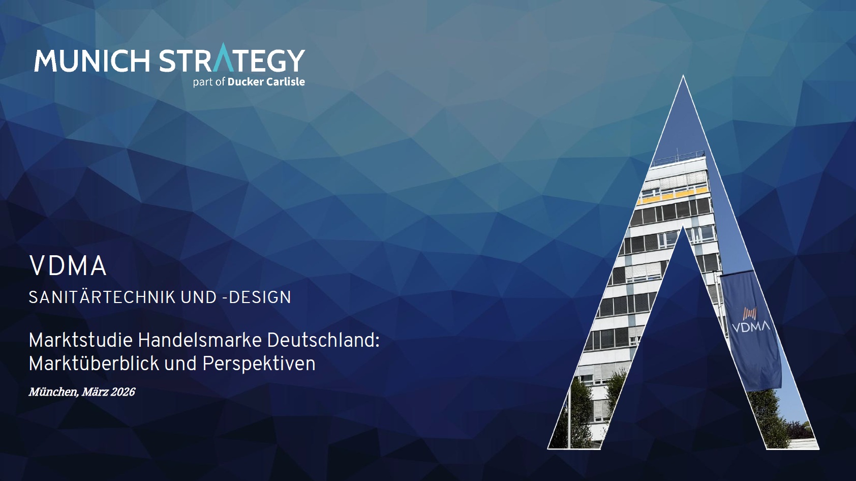 VDMA Sanitärtechnik und -design und Munich Strategy präsentieren exklusive Studie zu Handelsmarken