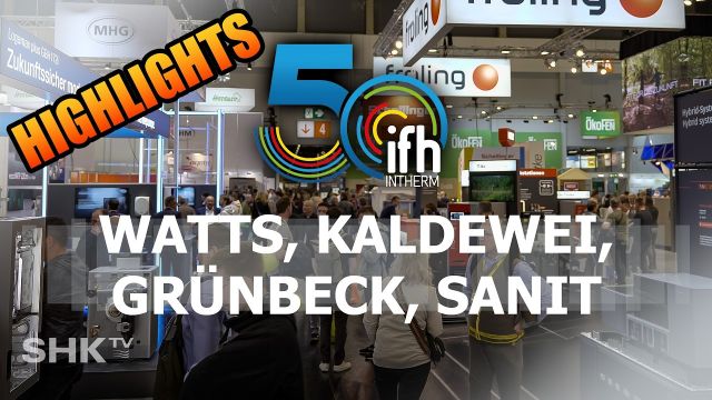 Messerundgang IFH/Intherm 2026: Highlights der SHK-Innovationen